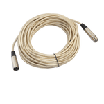 PC, gaming si accesorii - Retelistica - Cabluri si accesorii - Cablu prelungitor conectare audio XLR 3 Pin Tata la XLR 3 Pin Mama, Cablu microfon, Textil, 5 metri, Gold - Infinity.ro