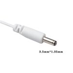 PC, gaming si accesorii - Retelistica - Cabluri si accesorii - Cablu de alimentare USB 2.0 la DC 3.5 mm pentru Router TV, MP3, MP4, 100 cm, Alb, BBL1710 - Infinity.ro