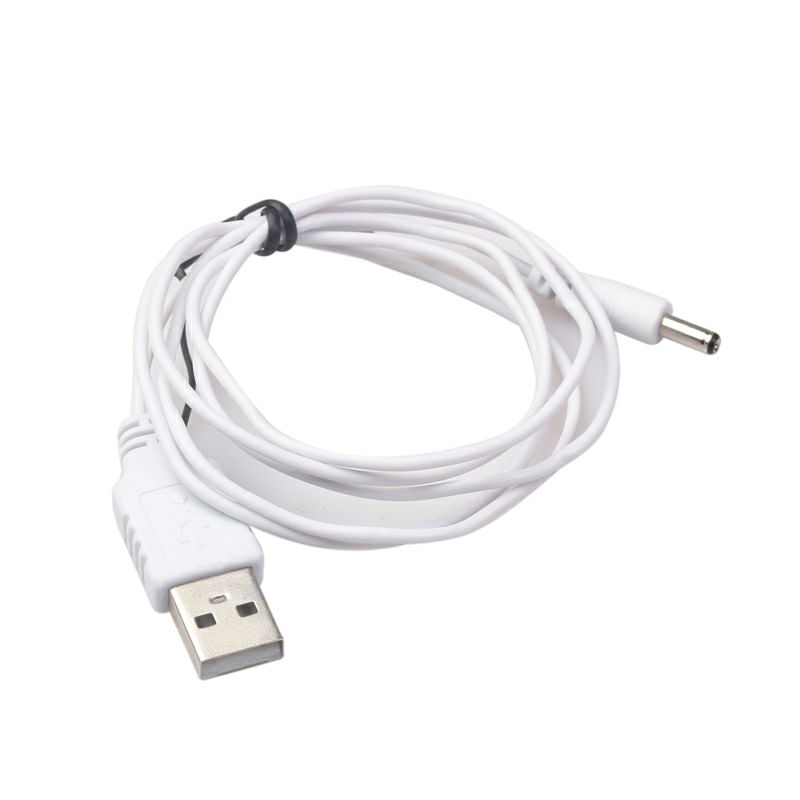 PC, gaming si accesorii - Retelistica - Cabluri si accesorii - Cablu de alimentare USB 2.0 la DC 3.5 mm pentru Router TV, MP3, MP4, 100 cm, Alb, BBL1710 - Infinity.ro