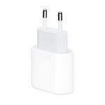 PC, gaming si accesorii - Retelistica - Cabluri si accesorii - Adaptor Apple pentru iPhone 12, 12 Mini, 12 Pro, 12 Pro Max, incarcator retea fast charge 20W, USB-C, alb - Infinity.ro