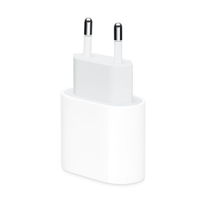 PC, gaming si accesorii - Retelistica - Cabluri si accesorii - Adaptor Apple pentru iPhone 12, 12 Mini, 12 Pro, 12 Pro Max, incarcator retea fast charge 20W, USB-C, alb - Infinity.ro