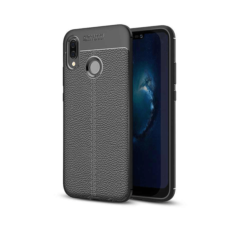 Laptop, Telefoane si Tablete - Telefoane mobile si accesorii - Accesorii Telefoane - Huse telefoane - Husa de protectie BIBILEL vintage, Huawei P20 Lite, protectie spate, bumper, capac protectie, Negru, BBL672 - Infinity.ro