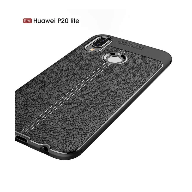 Laptop, Telefoane si Tablete - Telefoane mobile si accesorii - Accesorii Telefoane - Huse telefoane - Husa de protectie BIBILEL vintage, Huawei P20 Lite, protectie spate, bumper, capac protectie, Negru, BBL672 - Infinity.ro