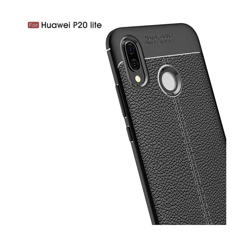 Laptop, Telefoane si Tablete - Telefoane mobile si accesorii - Accesorii Telefoane - Huse telefoane - Husa de protectie BIBILEL vintage, Huawei P20 Lite, protectie spate, bumper, capac protectie, Negru, BBL672 - Infinity.ro