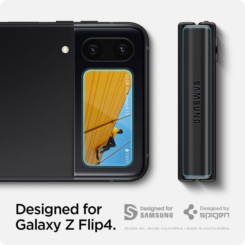 Laptop, Telefoane si Tablete - Telefoane mobile si accesorii - Accesorii Telefoane - Folii protectie telefoane - Folie pentru camera pentru Samsung Galaxy Z Flip 4, sticla securizata 9H, Negru, KOF-BBL6373 - Infinity.ro