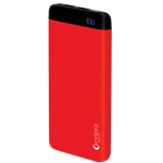 PC, gaming si accesorii - Retelistica - Cabluri si accesorii - Acumulator extern Cellara Pulse Power Bank 10000 mAh, 2 porturi USB, fast charge, display LED, cablu micro USB inclus - Infinity.ro