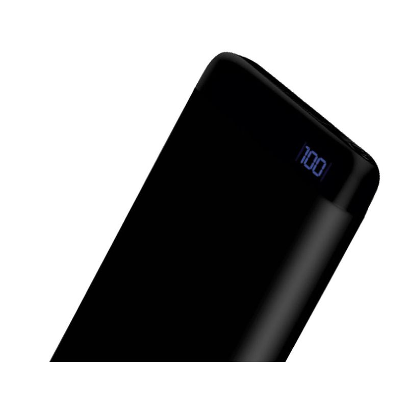 PC, gaming si accesorii - Retelistica - Cabluri si accesorii - Acumulator extern Cellara Pulse Power Bank 15000 mAh, 2 porturi USB, fast charge, display LED, cablu micro USB inclus - Infinity.ro