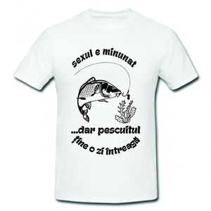 Tricou alb, sexul e minunat