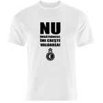Fashion, accesorii si bijuterii - Barbati - Imbracaminte - Tricouri si bluze barbati - Tricou alb, Barbati, Nu imbatranesc, Imi creste valoarea, S - Infinity.ro