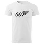 Fashion, accesorii si bijuterii - Barbati - Imbracaminte - Tricouri si bluze barbati - Tricou alb, Barbati, 007, XXL - Infinity.ro