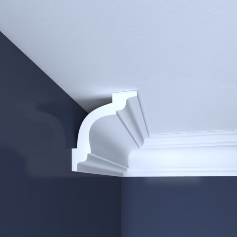 Casa si Gradina - Constructii - Materiale constructii - Profile decorative - Scafa decorativa din polistiren Thermodecor XPS B16, 2 m - Infinity.ro