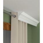 Casa si Gradina - Constructii - Materiale constructii - Profile decorative - Cornisa Masca draperie polistiren MD04 109×92×2000mm - Infinity.ro