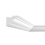 Casa si Gradina - Constructii - Materiale constructii - Profile decorative - Bagheta decorativa pentru banda led din polistiren extrudat, alb 84×99×2000mm, Bl23 - Infinity.ro