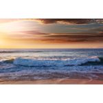 Casa si Gradina - Decoratiuni - Tapet - Fototapet de perete, autoadeziv si lavabil, Plaja 77 la rasarit de soare, 200 x 150 cm - Infinity.ro