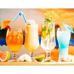 Casa si Gradina - Decoratiuni - Tapet - Fototapet de perete, autoadeziv si lavabil, Food 17 - cocktail, 200 x 150 cm - Infinity.ro