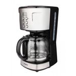 Electronice si Electrocasnice - Electrocasnice bucatarie - Preparare bauturi - Cafetiere - Cafetiera digitala HCM-D915BKS Heinner, 900 W, 1.5 L, timer, negru/inox - Infinity.ro