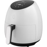 Electronice si Electrocasnice - Electrocasnice bucatarie - Aparate de gatit & desert - Friteuze - Friteuza cu aer cald Heinner SnowDrop HAF-B2000WH, 2000W, termostat reglabil: 80-200˚C, temporizator, alb - Infinity.ro