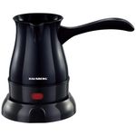 Electronice si Electrocasnice - Electrocasnice bucatarie - Preparare bauturi - Cafetiere - Ibric electric pentru cafea Hausberg HB-3810NG, Putere 600W, Capacitate 500 ml, negru - Infinity.ro