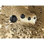 Casa si Gradina - Decoratiuni - Tapet - Fototapet, autocolant, Tunel cu bile negre 4, 250 x 150 cm - Infinity.ro