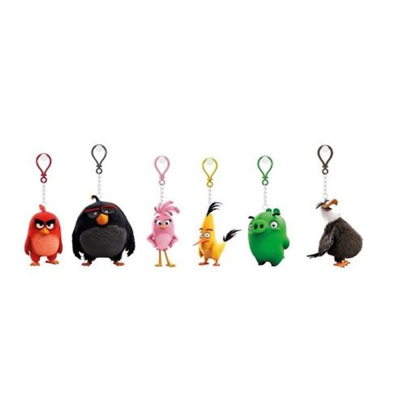 Jucarii, Copii si Bebe - Jucarii si jocuri - Figurine - Figurina plastic cu agatatoare, Angry Birds, Chuck,blister, 7-8,5cm - Infinity.ro