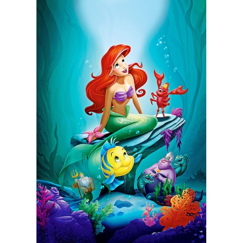 Casa si Gradina - Decoratiuni - Decoratiuni perete - Fototapet de perete, autoadeziv si lavabil, Printesa Ariel, 135 x 225 cm - Infinity.ro