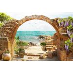 Casa si Gradina - Decoratiuni - Decoratiuni perete - Fototapet, autocolant, Poarta spre mare 3, 250 x 150 cm - Infinity.ro