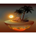Casa si Gradina - Decoratiuni - Tapet - Fototapet, autocolant, Palmieri 22, 250 x 200 cm - Infinity.ro