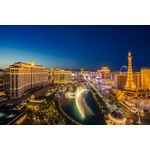 Casa si Gradina - Decoratiuni - Tapet - Fototapet, autocolant, City 35 Las Vegas noaptea, 270 x 200 cm - Infinity.ro