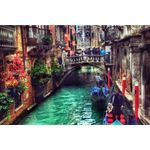 Casa si Gradina - Decoratiuni - Decoratiuni perete - Fototapet, autocolant, Cu gondola prin Venetia, 200 x 150 cm - Infinity.ro