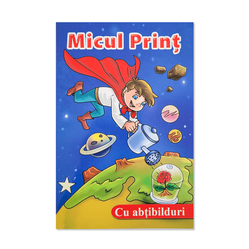 Carti si Birotica - Carti - Carti pentru copii - Carti de colorat - Carte povesti de colorat Micul Print cu abtibilduri - Infinity.ro