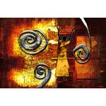 Casa si Gradina - Decoratiuni - Tablouri - Tablou canvas Africa retro vintage arta 103, 105 x 70 cm - Infinity.ro