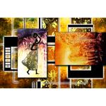 Casa si Gradina - Decoratiuni - Tablouri - Tablou canvas Africa retro vintage arta 60, 90 x 60 cm - Infinity.ro