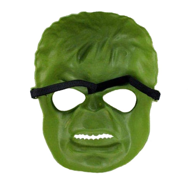 Jucarii, Copii si Bebe - Jucarii si jocuri - Jucarii de rol - Masti si costume copii - Masca pentru copii IdeallStore®, Incredible Hulk, plastic, verde, prindere elastic, marime universala - Infinity.ro