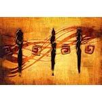 Casa si Gradina - Decoratiuni - Tablouri - Tablou canvas Africa retro vintage arta 81, 90 x 60 cm - Infinity.ro