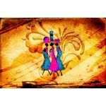 Casa si Gradina - Decoratiuni - Tablouri - Tablou canvas Africa retro vintage arta 88, 45 x 30 cm - Infinity.ro
