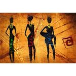 Casa si Gradina - Decoratiuni - Tablouri - Tablou canvas Africa retro vintage arta 92, 60 x 40 cm - Infinity.ro