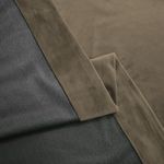 Casa si Gradina - Textile si covoare - Perdele si draperii - Draperii - Set draperie din catifea blackout cu rejansa transparenta cu ate pentru galerie, Madison, 200x240 cm, densitate 700 g ml, Stonewall, 2 buc - Infinity.ro
