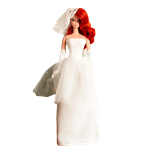 Jucarii, Copii si Bebe - Jucarii si jocuri - Papusi si accesorii - Papusi - Set papusa,TAKUMI, Rochie, pantofi si voaleta, fara peruca, Beth, 30 cm, 3 ani - Infinity.ro