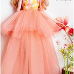 Jucarii, Copii si Bebe - Jucarii si jocuri - Papusi si accesorii - Papusi - Set papusa,TAKUMI, Rochie tull si pantofi, fara peruca, Adelle, 30 cm, 3 ani - Infinity.ro