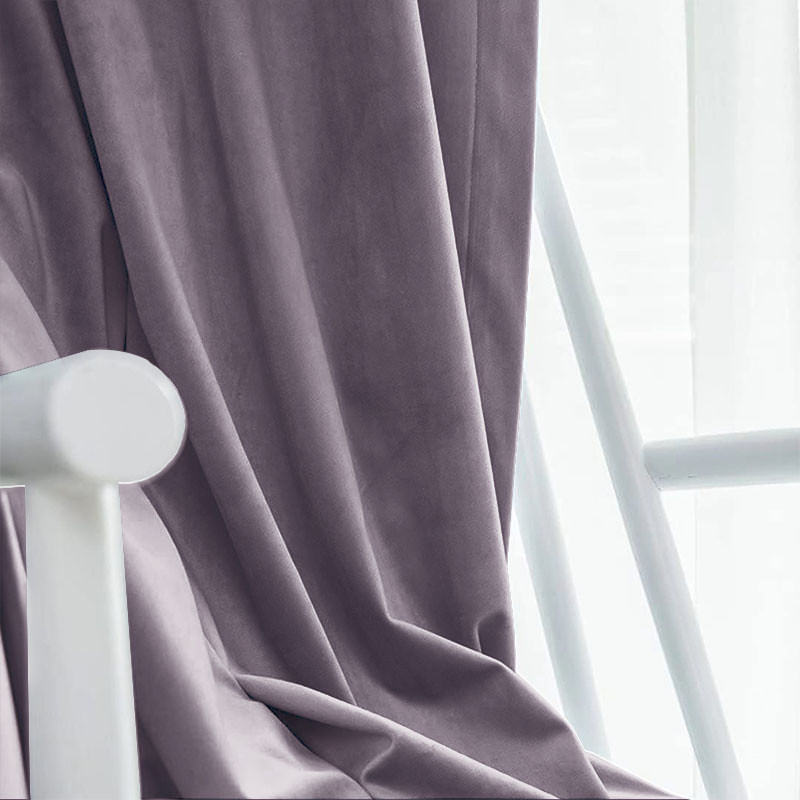 Casa si Gradina - Textile si covoare - Perdele si draperii - Draperii - Draperie din catifea blackout cu rejansa transparenta cu ate pentru galerie, Madison, 200x250 cm, densitate 700 g ml, Venus, 1 buc - Infinity.ro