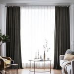 Casa si Gradina - Textile si covoare - Perdele si draperii - Draperii - Draperie din catifea blackout cu rejansa din bumbac tip fagure, Madison, 150x230 cm, densitate 700 g ml, Pine Tree, 1 buc - Infinity.ro