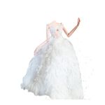 Jucarii, Copii si Bebe - Jucarii si jocuri - Papusi si accesorii - Carucioare papusi si accesorii - Set imbracaminte TAKUMI, fusta, top, accesoriu par si pantofi, 3 ani - Infinity.ro