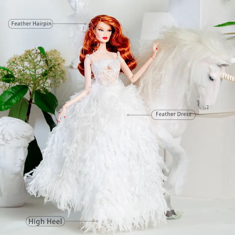 Jucarii, Copii si Bebe - Jucarii si jocuri - Papusi si accesorii - Carucioare papusi si accesorii - Set imbracaminte TAKUMI, fusta, top, accesoriu par si pantofi, 3 ani - Infinity.ro