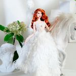 Jucarii, Copii si Bebe - Jucarii si jocuri - Papusi si accesorii - Carucioare papusi si accesorii - Set imbracaminte TAKUMI, fusta, top, accesoriu par si pantofi, 3 ani - Infinity.ro