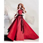 Jucarii, Copii si Bebe - Jucarii si jocuri - Papusi si accesorii - Carucioare papusi si accesorii - Set imbracaminte TAKUMI, rochie, trena detasabila si pantofi, Daiana, 3 ani - Infinity.ro