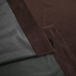 Casa si Gradina - Textile si covoare - Perdele si draperii - Draperii - Set draperie din catifea blackout cu rejansa din bumbac tip fagure, Madison, 250x230 cm, densitate 700 g ml, English Walnut, 2 buc - Infinity.ro