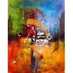 Casa si Gradina - Decoratiuni - Tablouri - Tablou canvas Arta africana, abstract, pictura, 40 x 60 cm - Infinity.ro