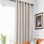 Casa si Gradina - Textile si covoare - Perdele si draperii - Draperii - Set draperie din catifea blackout cu inele albe, Madison, 150x225 cm, densitate 700 g ml, Perfectly Pale, 2 buc - Infinity.ro