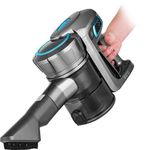 Electronice si Electrocasnice - Ingrijirea locuintei - Aspiratoare - Aspirator vertical portabil 2 in 1 ECG VT 6220 Power Flex, Cyclone, 200 W, 22.2 V Li-ion - Infinity.ro