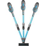 Electronice si Electrocasnice - Ingrijirea locuintei - Aspiratoare - Aspirator vertical portabil 2 in 1 ECG VT 6220 Power Flex, Cyclone, 200 W, 22.2 V Li-ion - Infinity.ro